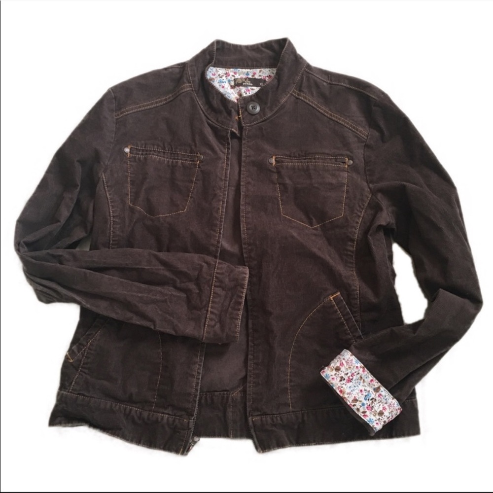 NWOT Prana Brown corduroy jacket, size M